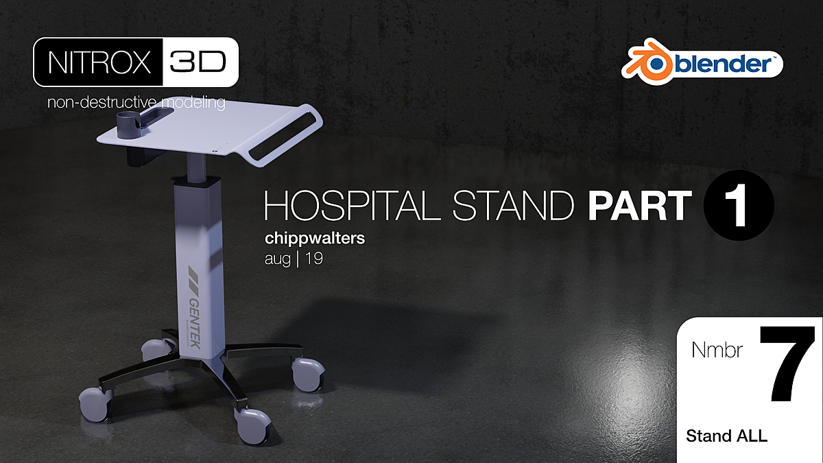 Lessons 7–10 — the four-part hospital stand